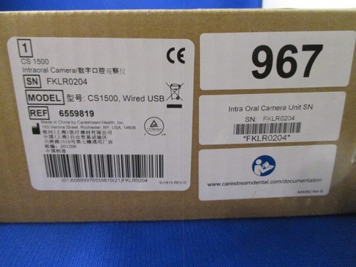 Carestream cs1500 telecamera - carestream,